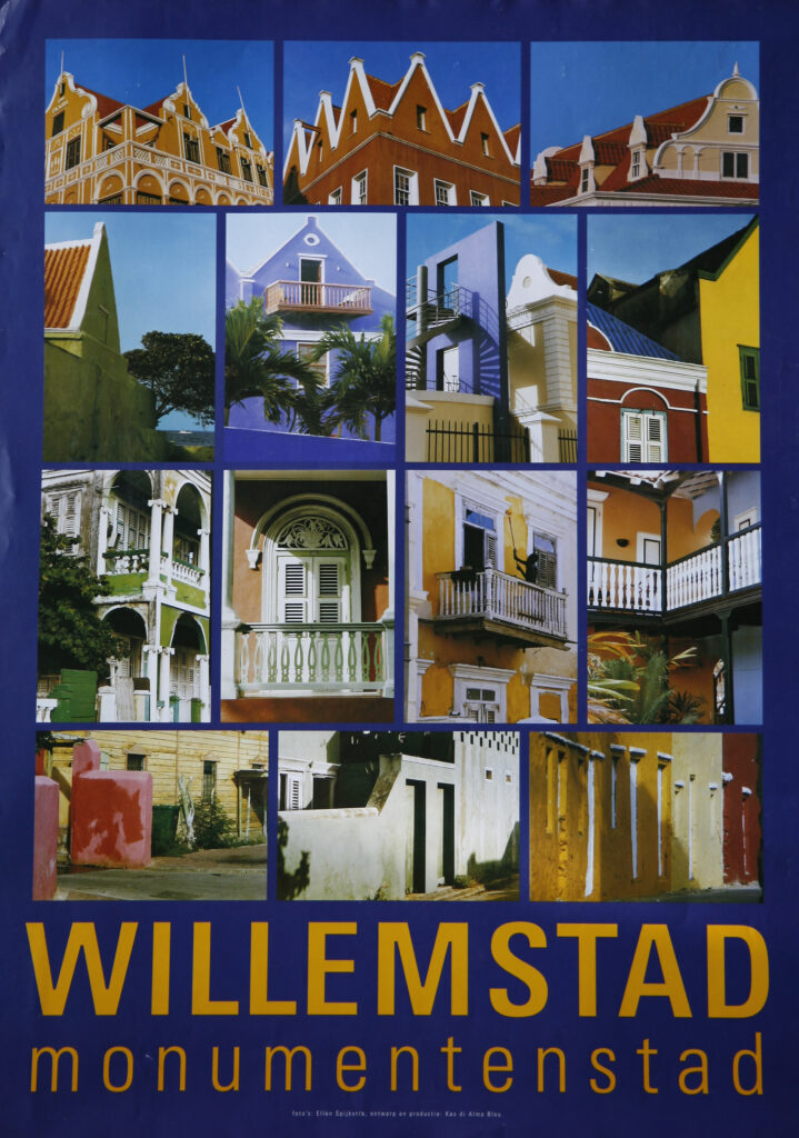 Poster Willemstad Monumentenstad, 1999